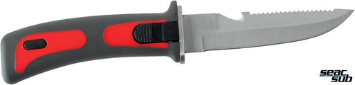 Coltello sub bat - rosso, cm