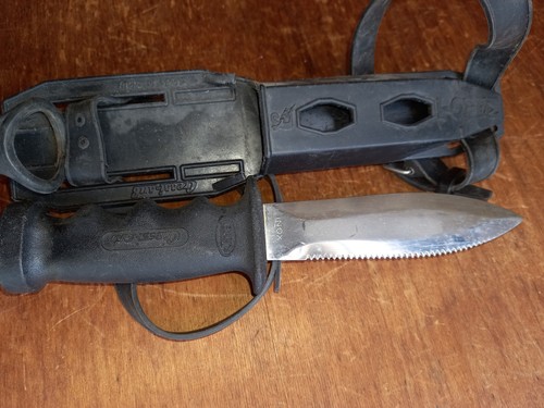 Coltello sub per - pesca, in
